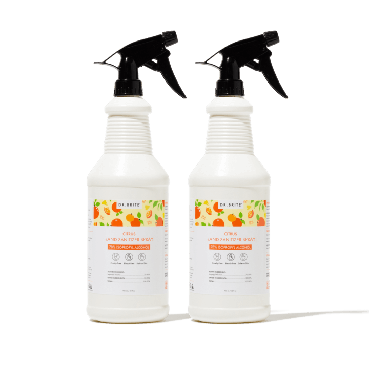 2 PACK - 32oz Citrus Hand Sanitizer Spray